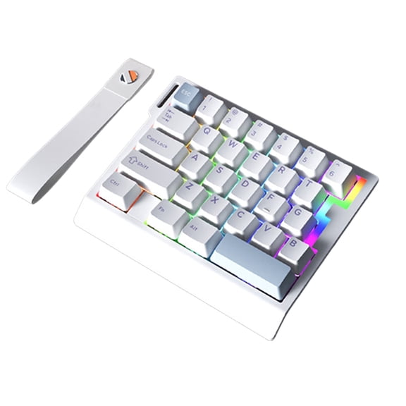 High 29Key Mechanical Keyboards With Adjustable RGBs Lighting And Travel Friendly Design