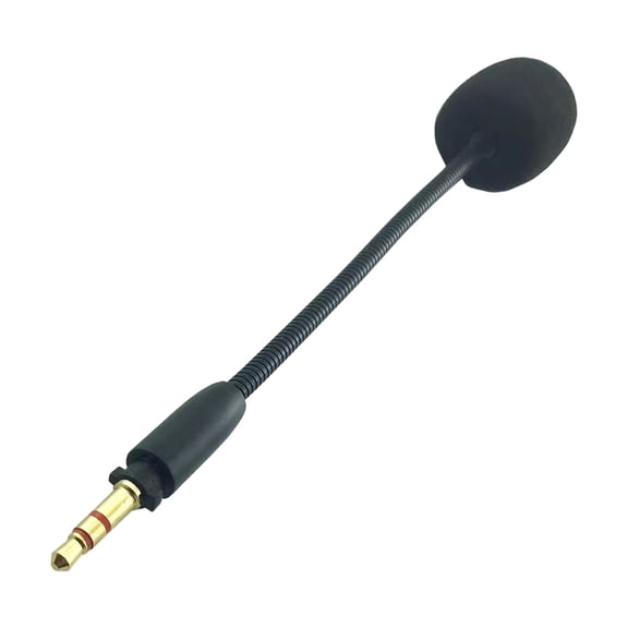 High 3.5mm Gaming Microphone Boom With Directional Sound Pickup And Easy Installation For Headsets
