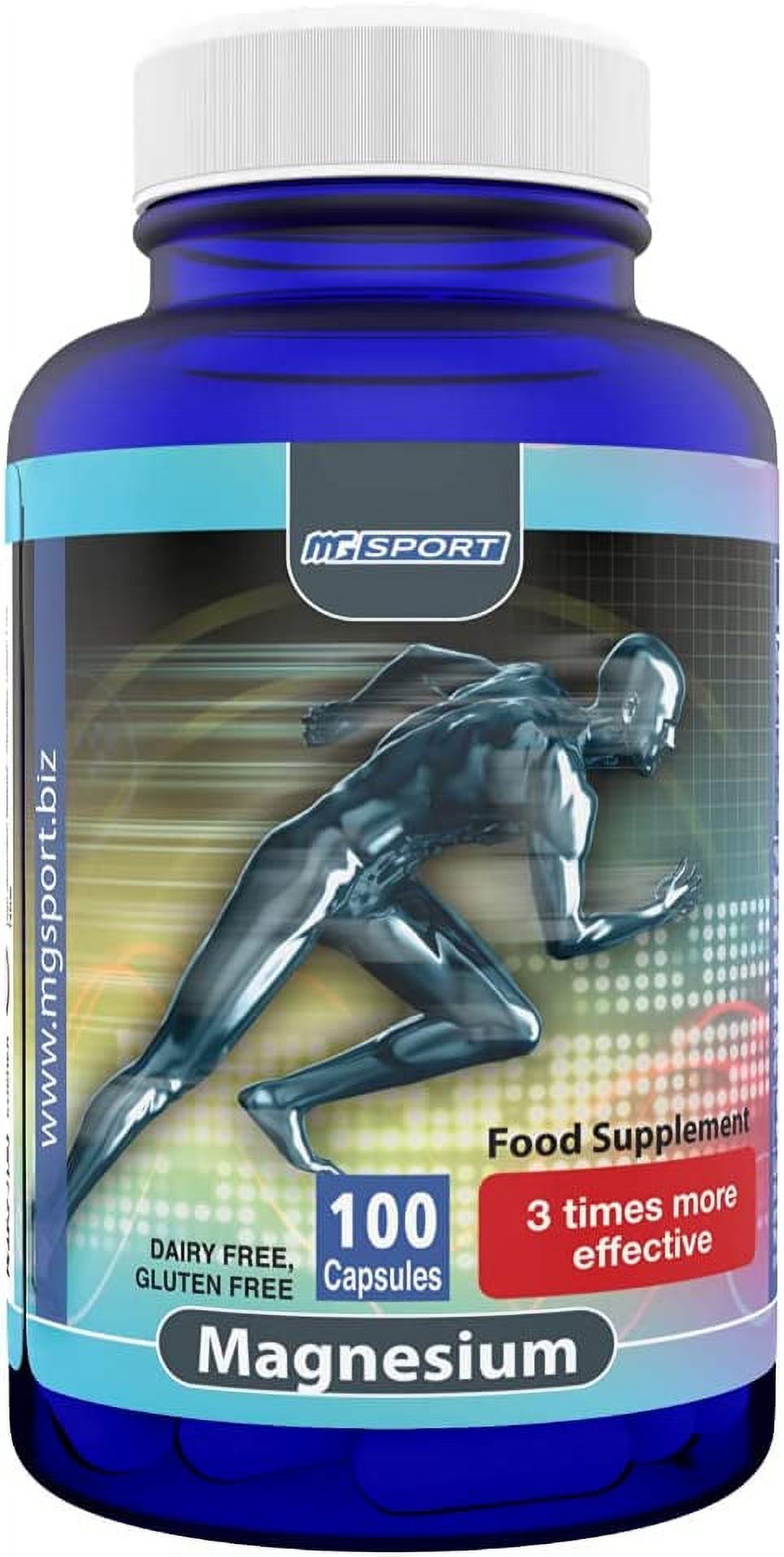 High Absorption Magnesium for Leg Cramps,tensed Muscles, Supports