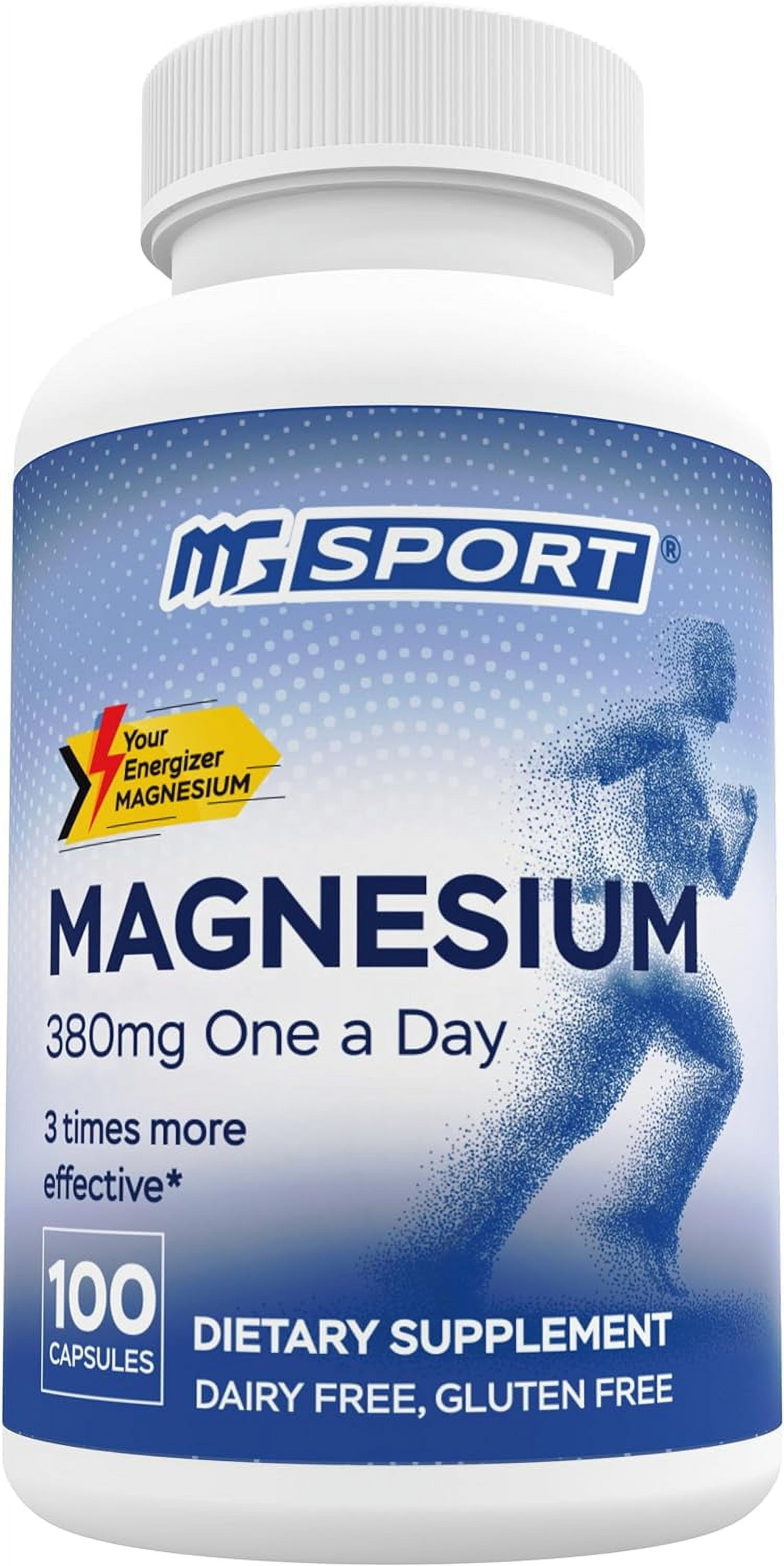 High Absorption Magnesium for Leg Cramps,tensed Muscles, Supports