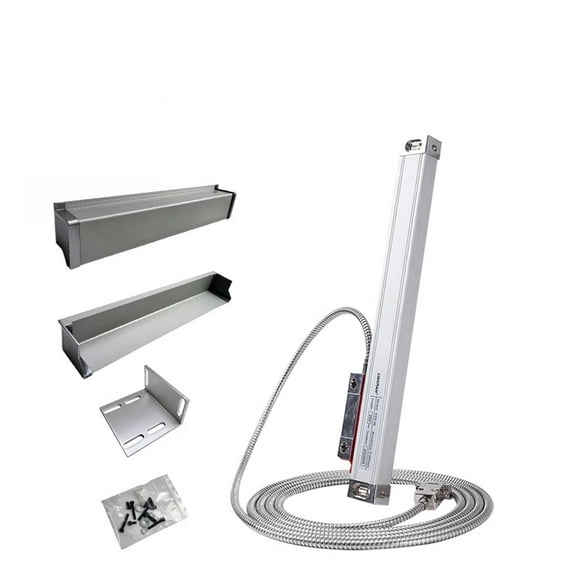 High Accuracy 0.005mm TTL DRO 500 600 700 750 800 900 1000mm Linear Scale 1micron Optical Encoder Optical Grating Ruler ,High Performance