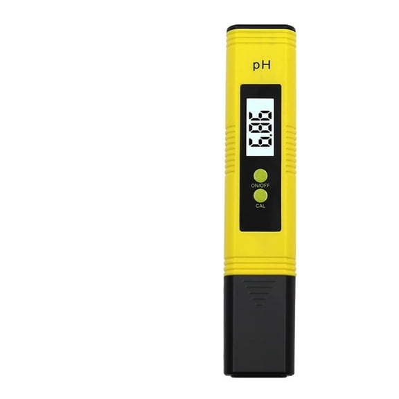 High Accuracy 0.01 LCD Digital PH Meter Tester for Water Food Aquarium Pool Hydroponics Pocket Size PH Tester Large LCD Display ,Multifunctional