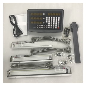 High Accuracy 3 Axis Drill / Lathe / Milling Machine Digital Readout And 3 Pieces Linear Scales / Linear Sensors System