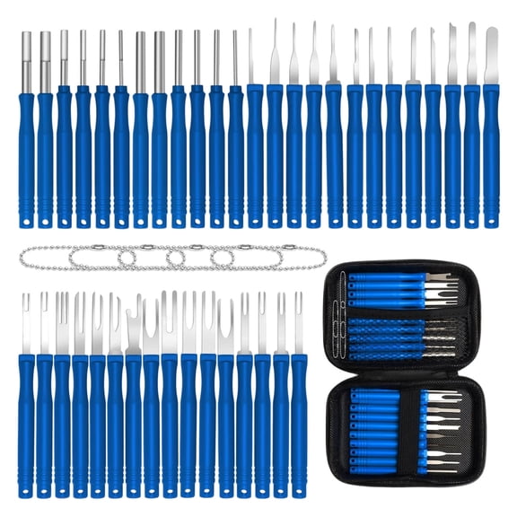 High Accuracy Aircraft Plugs Pin Extractor Set Terminals Removal Tool Set Cfor Motorcycle & Auto Electrical Maintenance