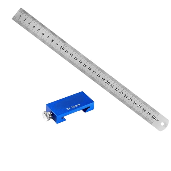 High Accuracy Aluminum Marking Gauges Tool for Carpentry Featuring Adjustable Block Easy to Use for Smooth Layout Tasks