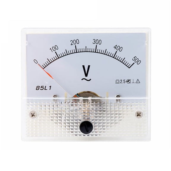 High Accuracy Analog Dial Panel Meter Voltmeter Gauge Voltage Testing Panel