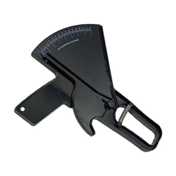 High Accuracy Body Fat Caliper Plastic Skin Fold Caliper Tool for Accurate Fitness Measurement with Easy to Read Scale