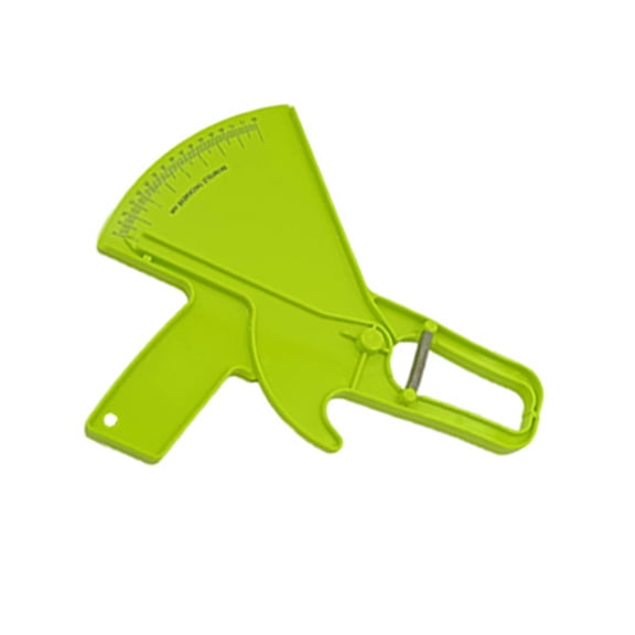 High Accuracy Body Fat Caliper Plastic Skin Fold Caliper Tool for Accurate Fitness Measurement with Easy to Read Scale