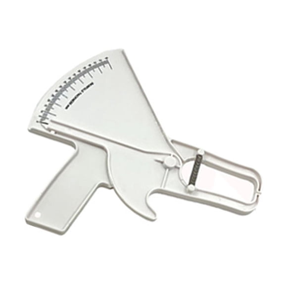 High Accuracy Body Fat Caliper Plastic Skin Fold Caliper Tool for Accurate Fitness Measurement with Easy to Read Scale