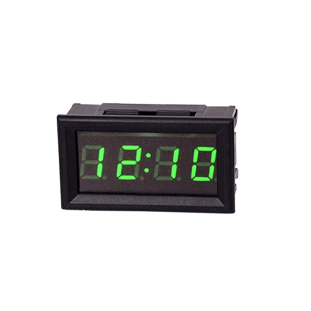 Digital Clock Timer Module Red Led High Accuracy Clock Module Power-Off Memory Function 24h LED Digital ...