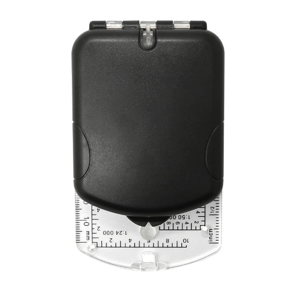 High Accuracy Compasses With Glasses Navigation Tool For Hiking Camping Adjustable Declination Portable Navigation Tool