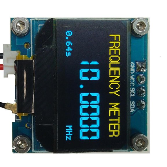 High Accuracy Digital Counter for Radio Frequency Analysis Featuring Clear Display Measuring 20MHz to 2.7GHz Ranging