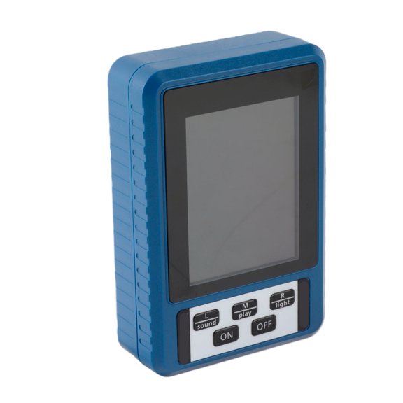 High Accuracy Digital Display Handheld EMF Meter Electromagnetic Field Radiation Detector 3-in-1 Electromagnetic Radiation Tester for Home Inspections and Office Industrial Environments Blue