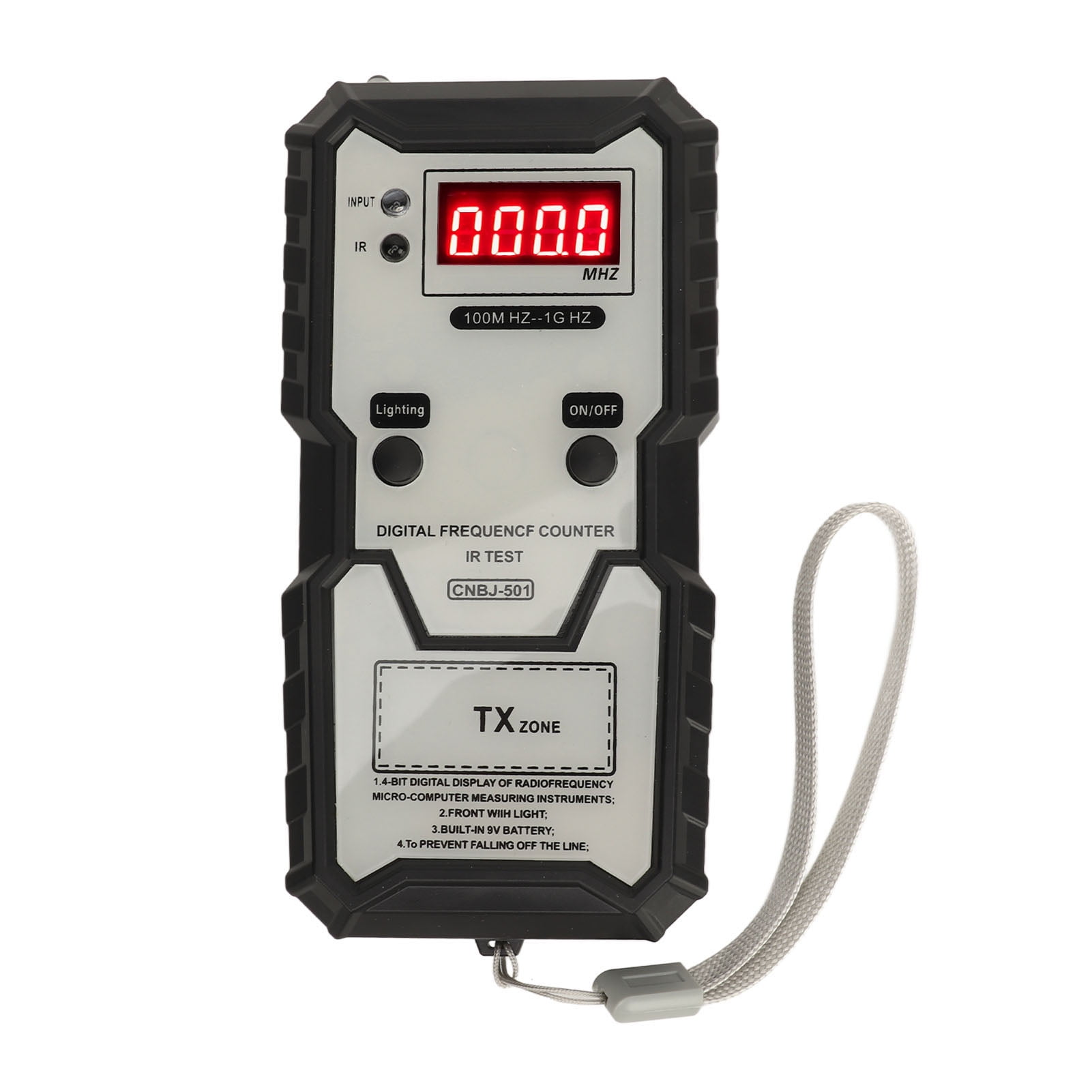 High Accuracy Digital Display Key Fob Frequency Tester 100M HZ to 1G HZ