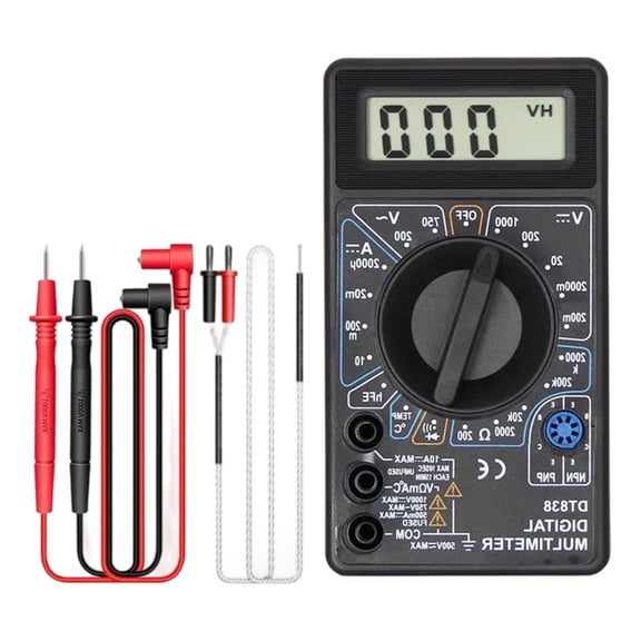 High Accuracy Digital Multimeter with Auto Scaling Function Easy to Carry for Electric Current Resistance Testing