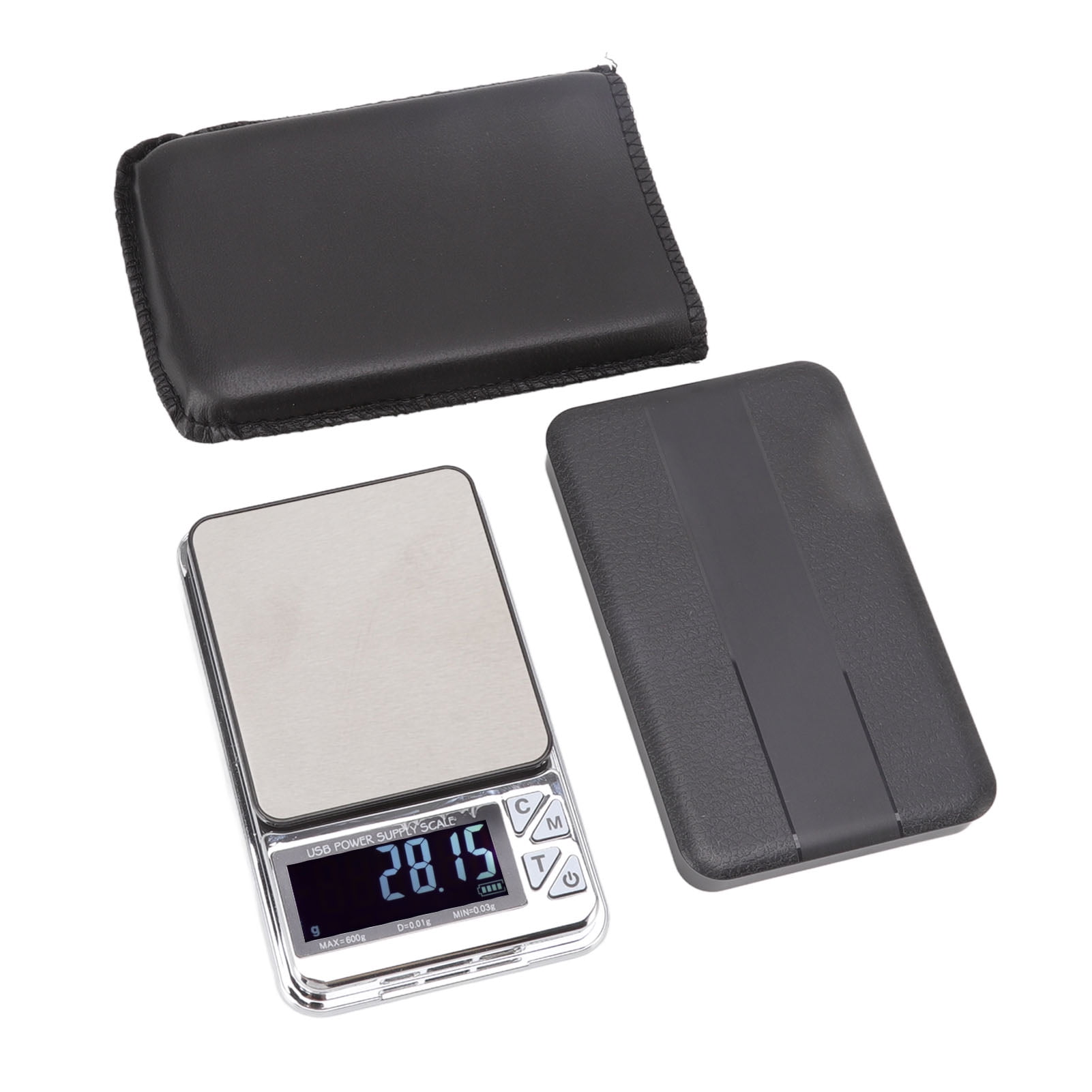 High Accuracy Digital Scale, 600/0.01g Digital Scale Stainless Steel Low  Error Rate With Leather Case For Home 