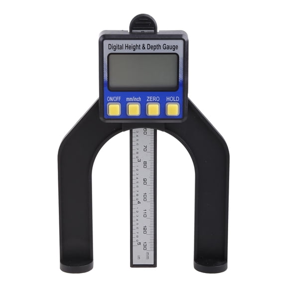 High Accuracy LCD Display Digital Display Slide Caliper Vernier Ruler Height & Depth Gauge with Magnets for Table