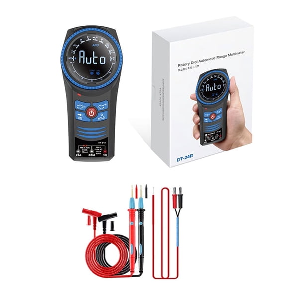High Accuracy Multimeter with Buzzers Function & Large Screen for Home Field Use