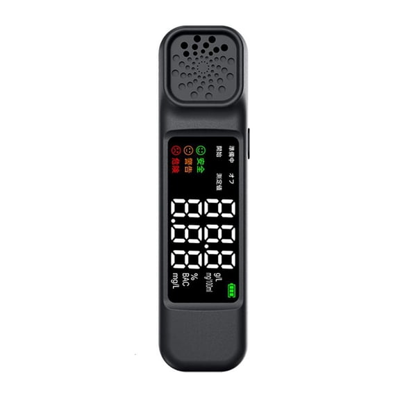High Accuracy Not Contact Breath Ethanol Tester with LED Display & USB Rechargeable for Individual & Professional Use