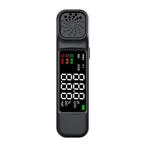 High Accuracy Not Contact Breath Ethanol Tester with LED Display & USB Rechargeable for Individual & Professional Use