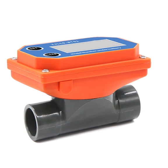 High Accuracy PVC Digital Flowmeter With Large Flowing Capacity For Irrigation