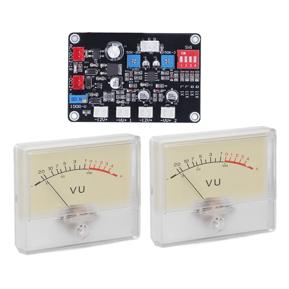 High Accuracy Power VU Meter Preamplifier Audio Level Meter with Driver Board,Preamplifier Level Meter