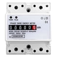 thumbnail image 1 of High Accuracy Single Phase Meter DDS1891, 4P LCD Display, 230V 50Hz Electricity Rail Energy Meters for Residential & Commercial Use, 1 of 9