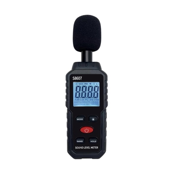 High Accuracy Sound Level Noise Meter Decibel-Monitor 30-130dB Hospital Library