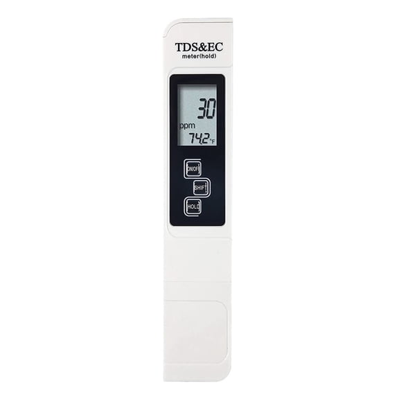 High Accuracy TDS Meter Digital Water Tester Digital 0-14 PH Meter Tester 0-9990ppm TDS&EC LCD Water Purity PPM Aquarium Filter