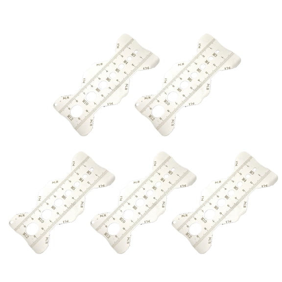 High Accuracy Thread Gauge Screw Measuring Caliper for Accurate Thread Pitches Diameter and Length Evaluations Mechanical