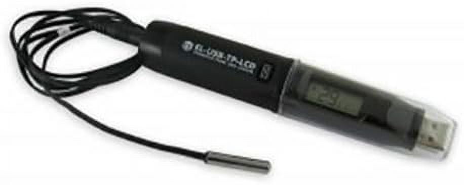 High Accuracy USB Temperature Data Logger w/ External Thermistor Probe ...