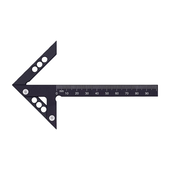 High Accuracy Woodworking Center Finders & Angles Measurer Aluminum Marking Gauges Ergonomic Woodworking Measuring Tool