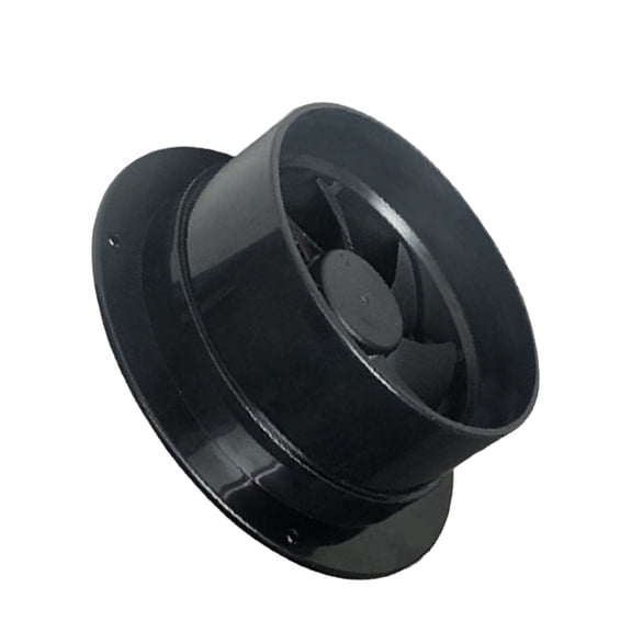High Airflows 12V Inline Duct Fan For Home Ventilation Solar Power 5.5x2.1mm Female Connectors Sturdy ABS Plastic