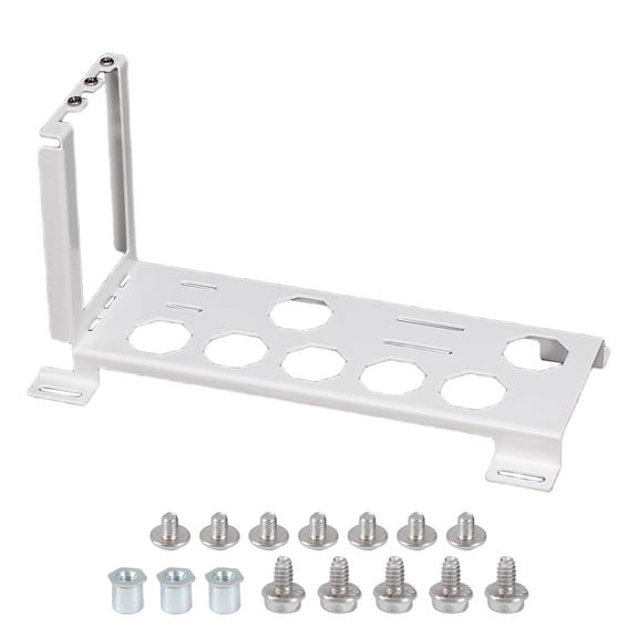 High Airflows Metal Graphics Card Vertical Stand For Computer Case Fan Mounting Locations