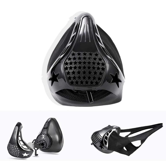 High Altitude Mask, Training Workout Mask Men to Improve Lung Capacity for All Sport: Running, Cardio, Cycling, Gym