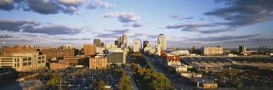 High Angle View Of A City St Louis Missouri USA Canvas Art - Panoramic Images (36 x 12)