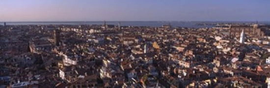High Angle View Of A City Venice Italy Canvas Art - Panoramic Images (18 x 6)