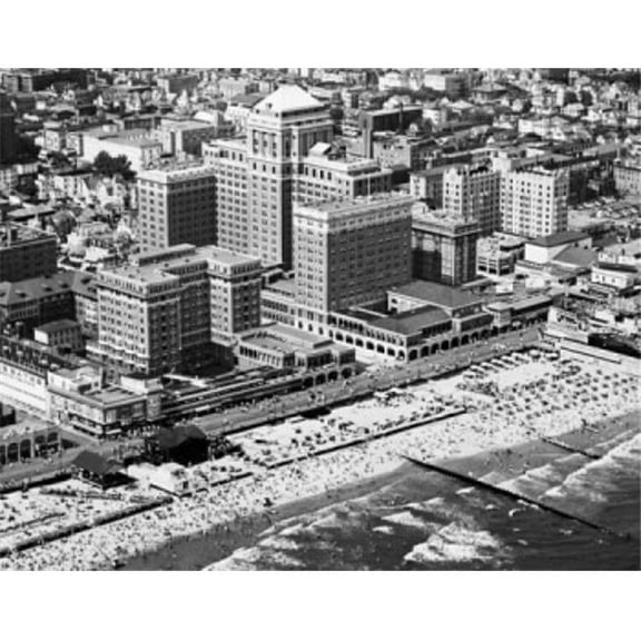 High Angle View of Buildings in a City Atlantic City New Jersey USA Poster Print - 18 x 24 in.