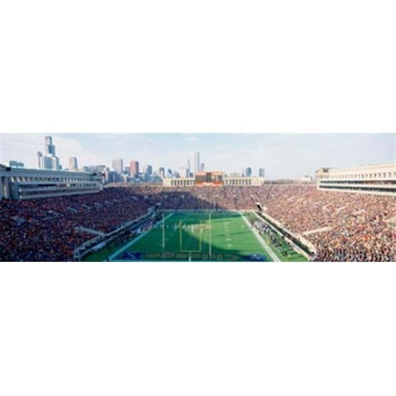 High Angle View of Spectators in A Stadium Soldier Field