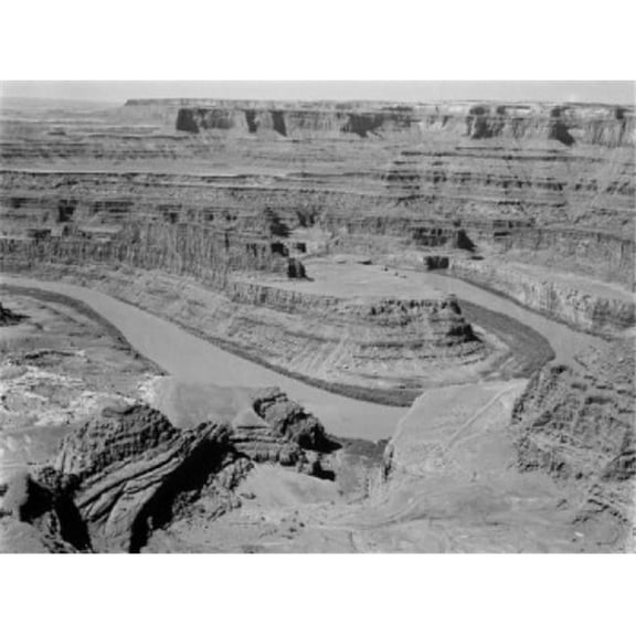 High Angle View of a River Colorado River Canyonlands National Park Utah USA Poster Print - 18 x 24 in.