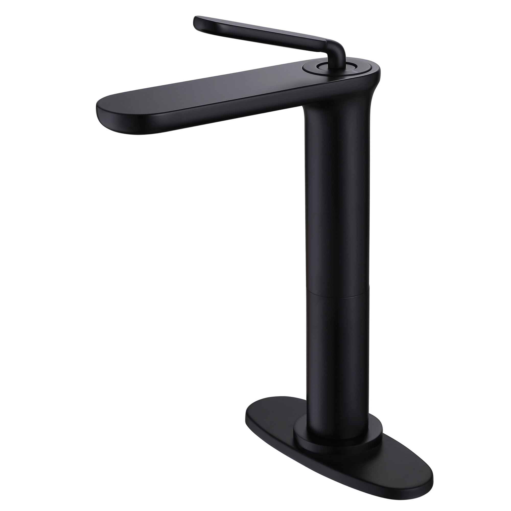 High Arc Bathroom Sink Faucet, Solid Brass Single Lever Bathroom Basin Faucet