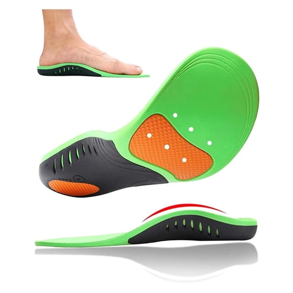 High Arch Support Insoles for Men and Women, Orthotic Shoe Inserts for High Arch,Flat Feet,Foot Pain
