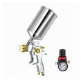 thumbnail image 1 of High Atomization Paint Pneumatic Spray Gun Suit Large Capacity Of Upper Kettle Aluminum Kettle Spray Gun Pressure Gauge ,Effortless cleaning, 1 of 5