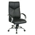 thumbnail image 1 of High Back Black Executive Leather Office Chair, 1 of 5