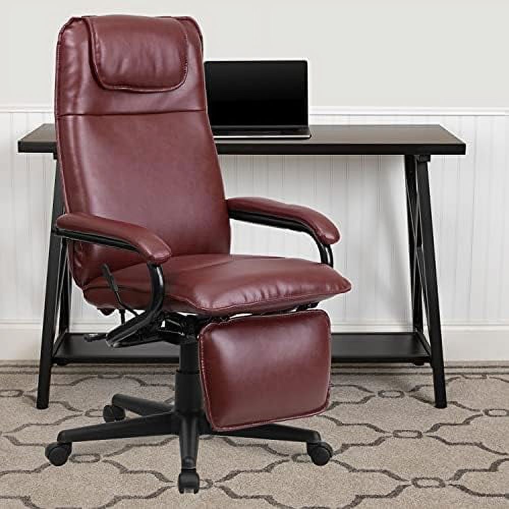 High Back Black LeatherSoft Executive Reclining Ergonomic Office Chair