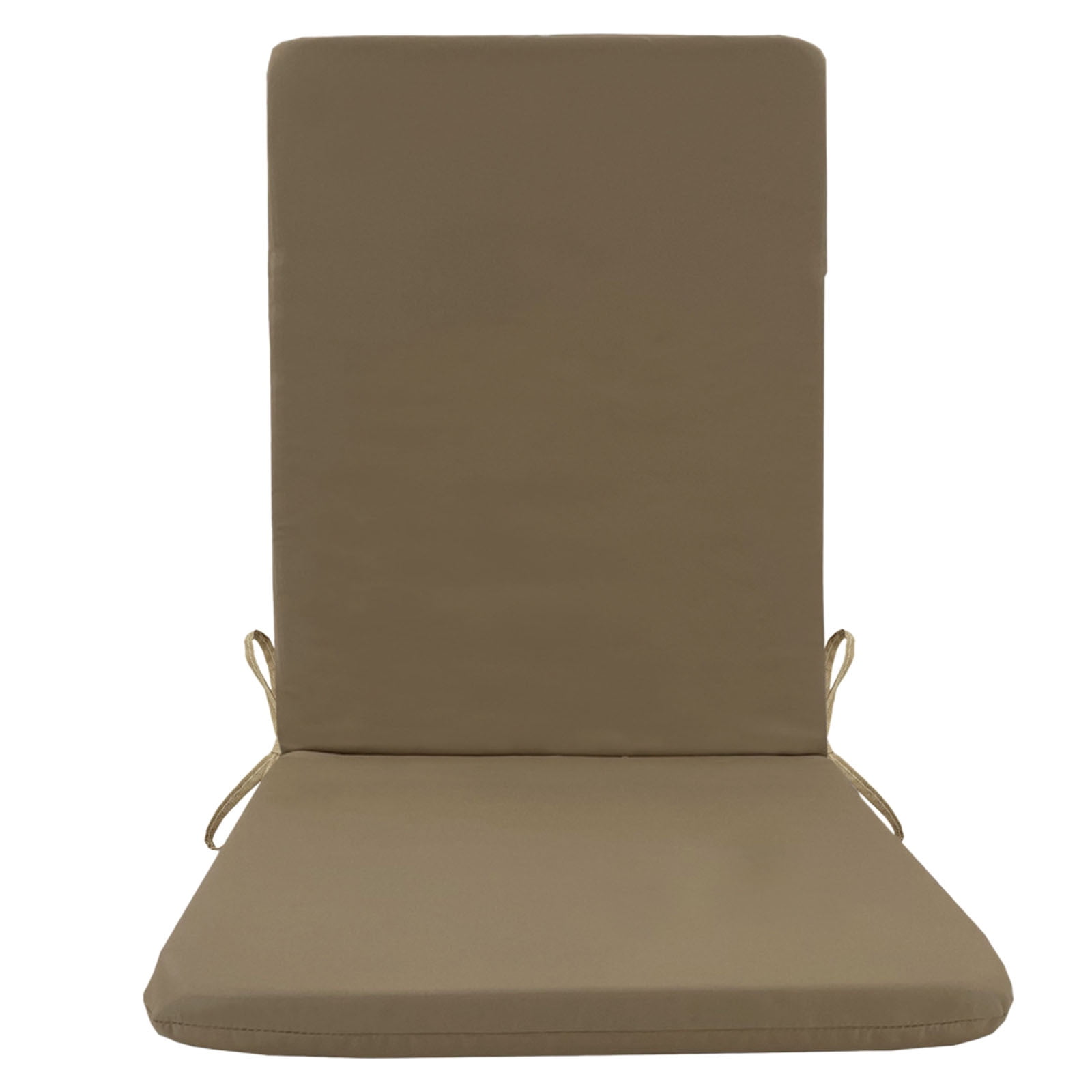 High Back Chair Cushion with Foam Fill,Waterproof,Fade-Resistant Patio Dining Chair Cushion,Indoor/Outdoor Use,Washable Chaise Lounge Seat Cushion for Lawn,Deck,and Garden Furniture