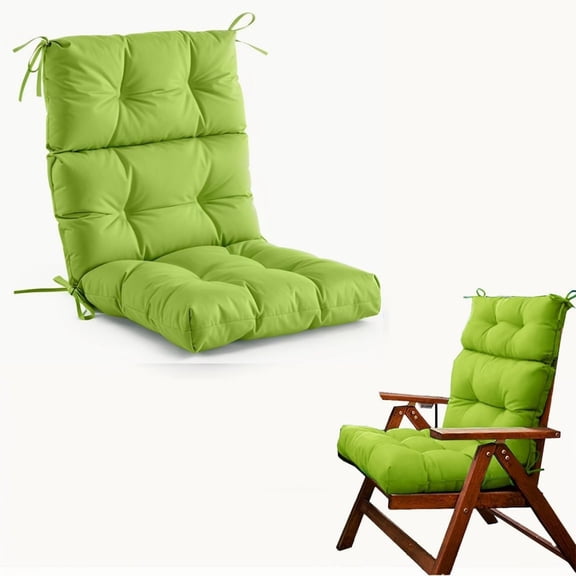 High Back Chair Cushion Seat Back Rocking Chair Cushions Pads For Outdoor Yard
