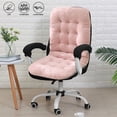 thumbnail image 1 of High Back Chair Cushion with Non- Base, Soft Office Desk and Rocking Chair Pad for Enhanced Comfort in Home, Kitchen, and Office Settings, 1 of 5