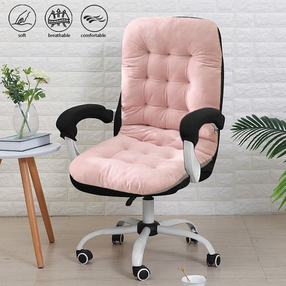 High Back Chair Cushion with Non- Base, Soft Office Desk and Rocking Chair Pad for Enhanced Comfort in Home, Kitchen, and Office Settings