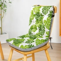 High Back Chair Cushions with Ties, One-Piece Non-Slip Chair Cushion for Dining Chair, Office Chair Cushion Cushion, Thickened Soft Garden Seat Pads for Dining Kitchen Office Furniture Chair